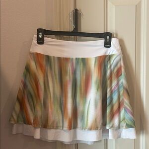 Calia size M double layer mesh golf skirt, New without tags